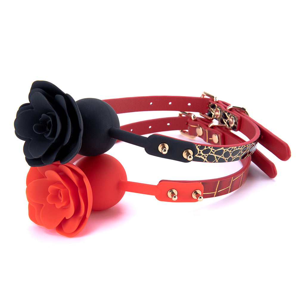 Silikon Rose Ball Gag