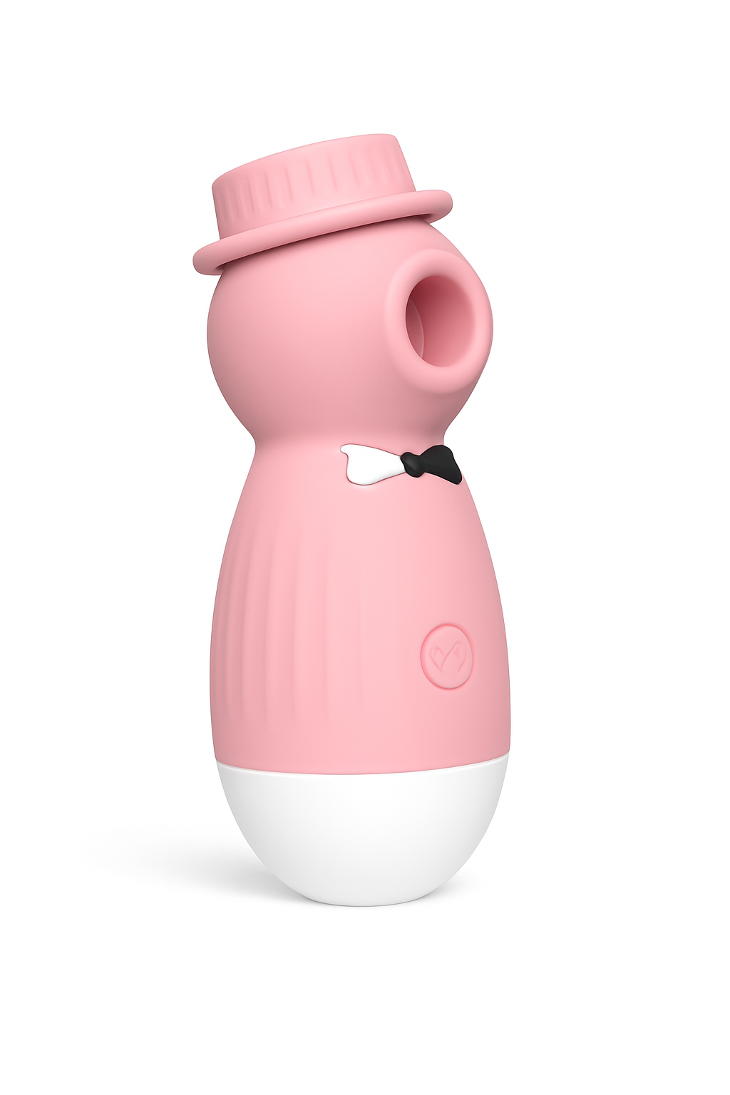 Rosa Saugvibrator mit verspieltem Design