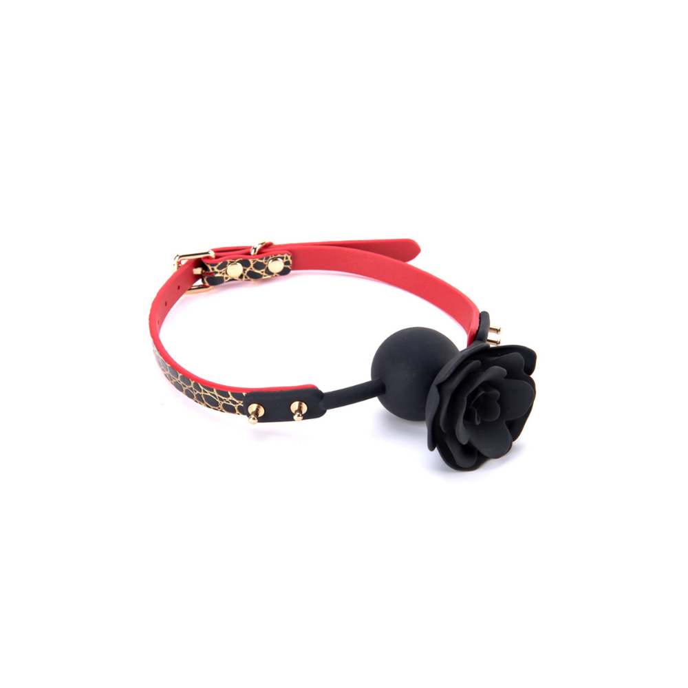 Silikon Rose Ball Gag