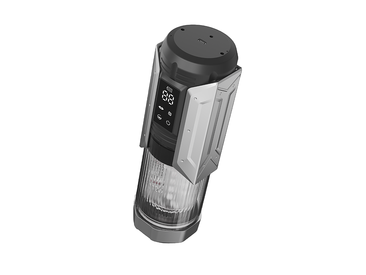 Automatischer Masturbator mit LED-Display