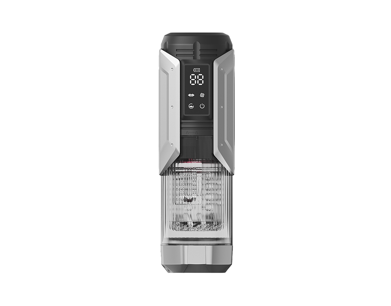 Automatischer Masturbator mit LED-Display