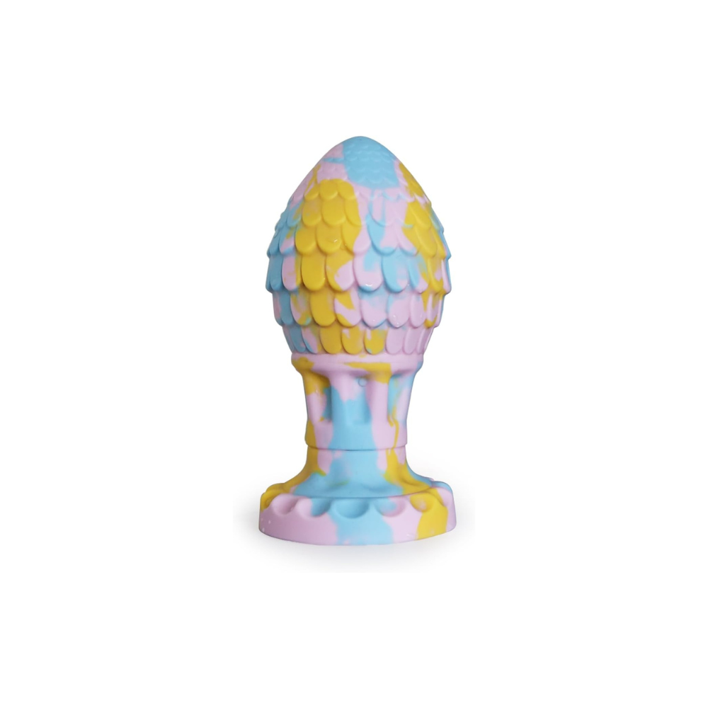 Fantasy Plug aus Silikon Pastellfarben