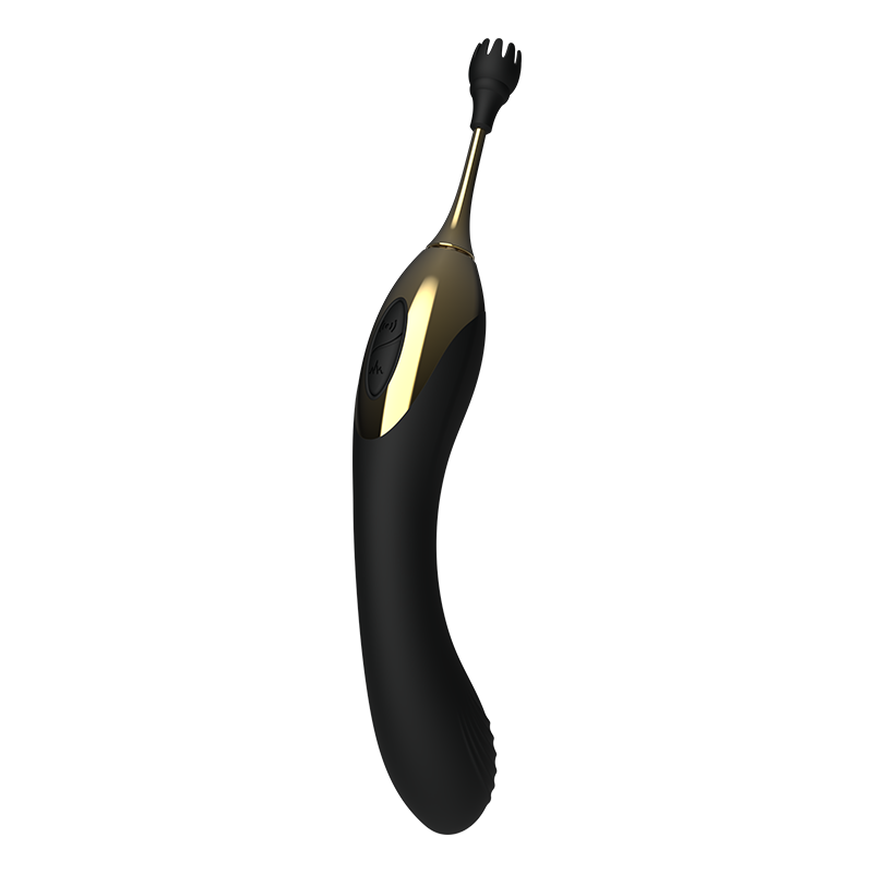 Auflegevibrator mit Klitorisstimulator