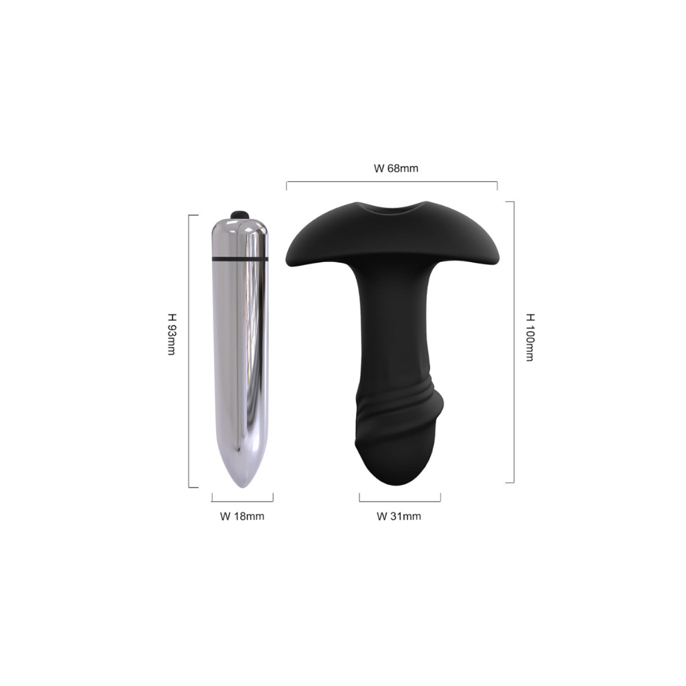 Prostata Vibrator aus Silikon
