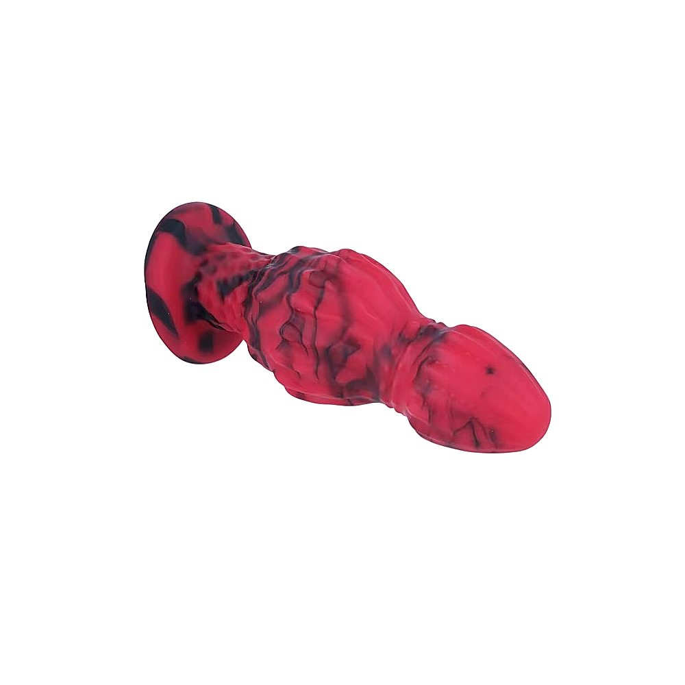 Inferno – Silikon Analplug mit Marmor-Effekt