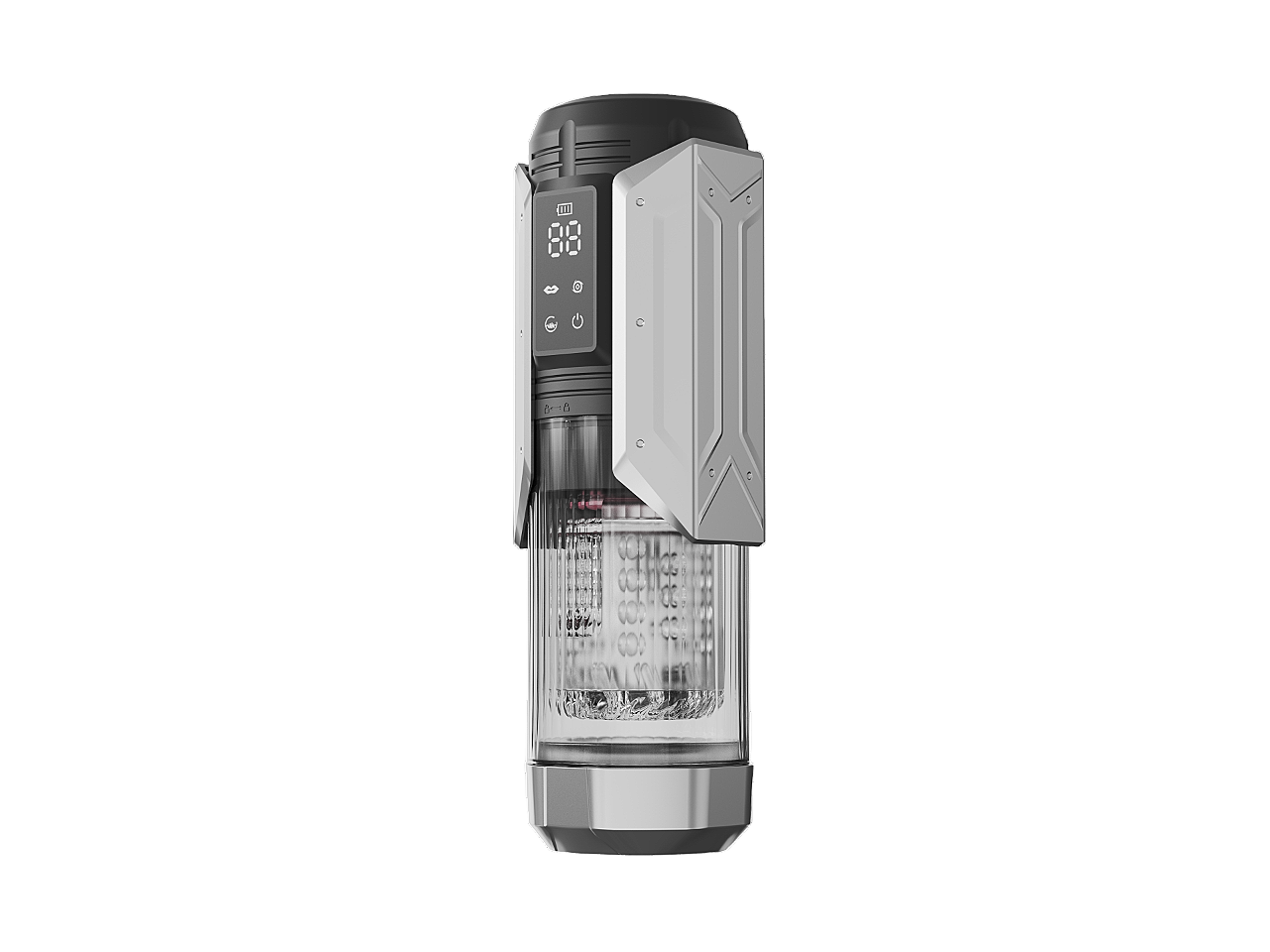 Automatischer Masturbator mit LED-Display