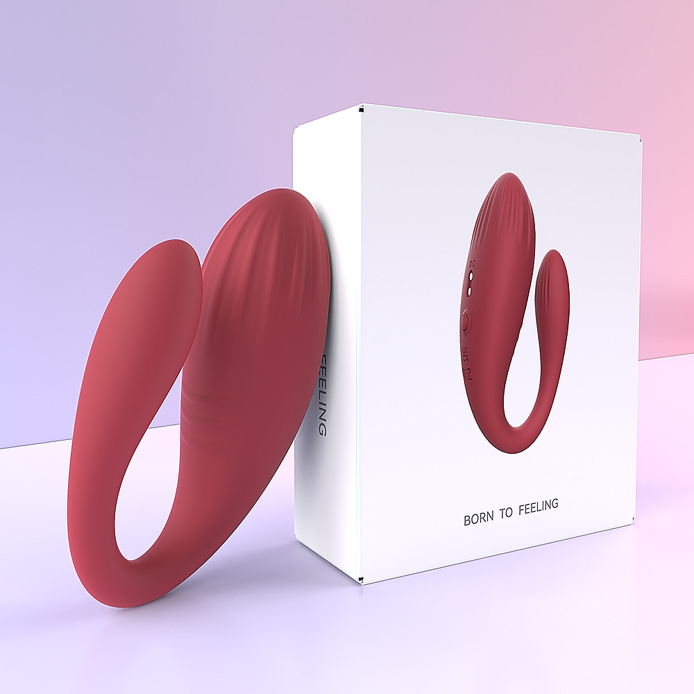 Lila Partnervibrator Mit Doppelstimulation